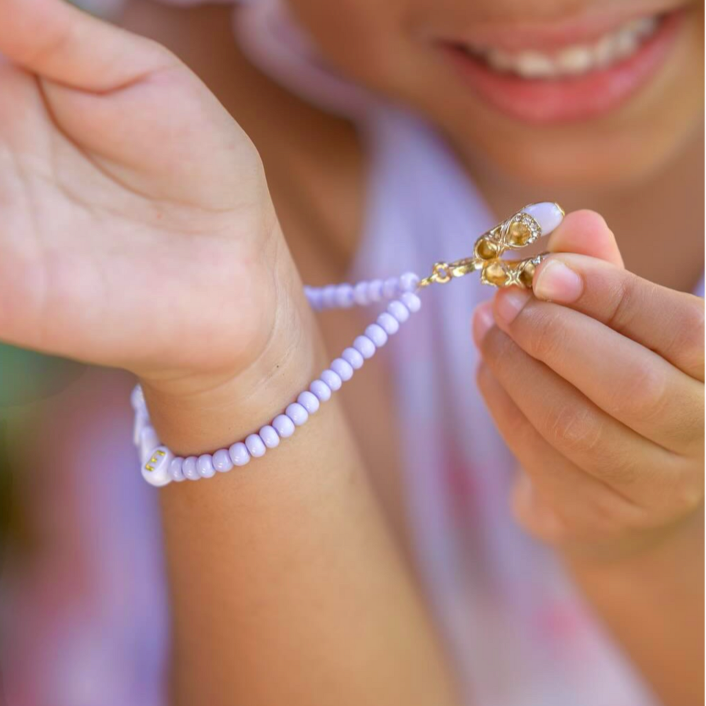 Ballet Slipper Charm Bracelet