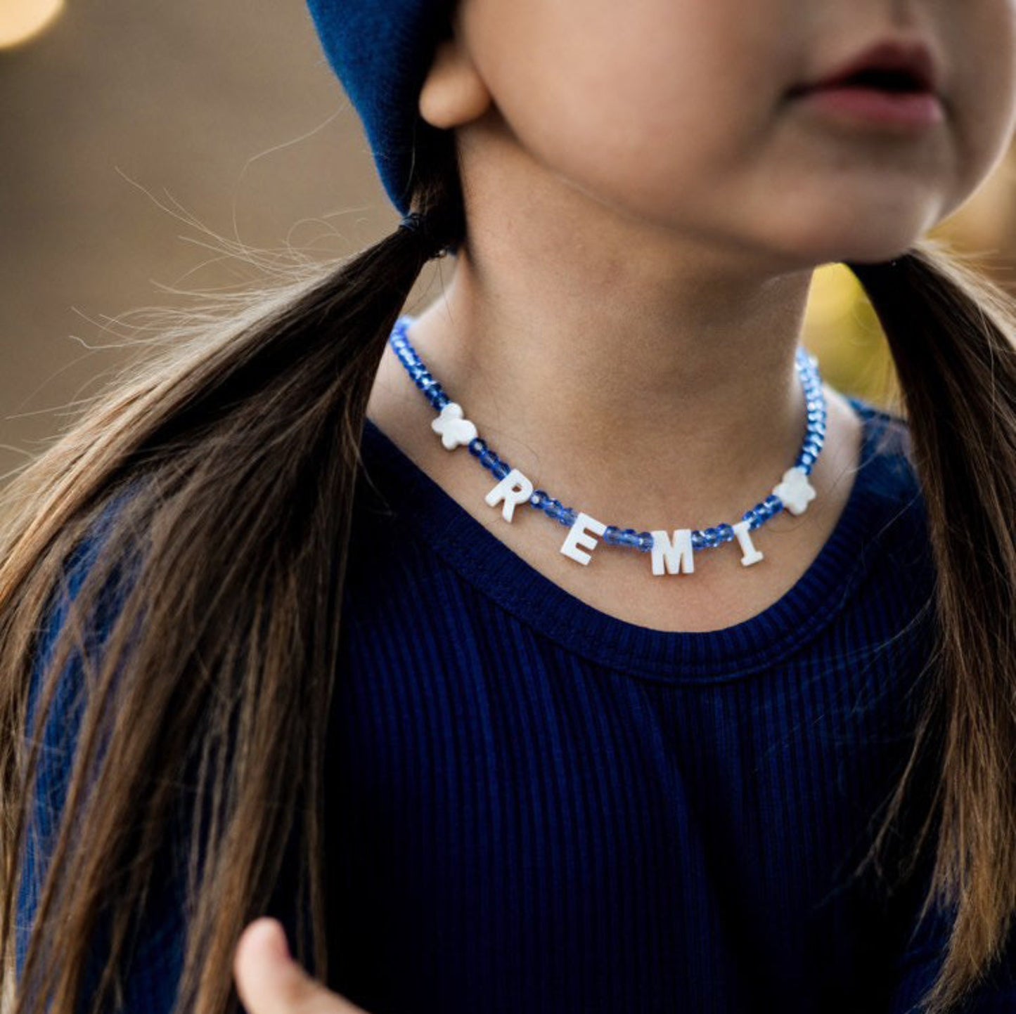 Crystal Clear Name Necklace