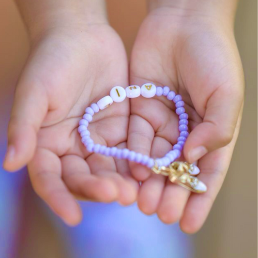 Ballet Slipper Charm Bracelet